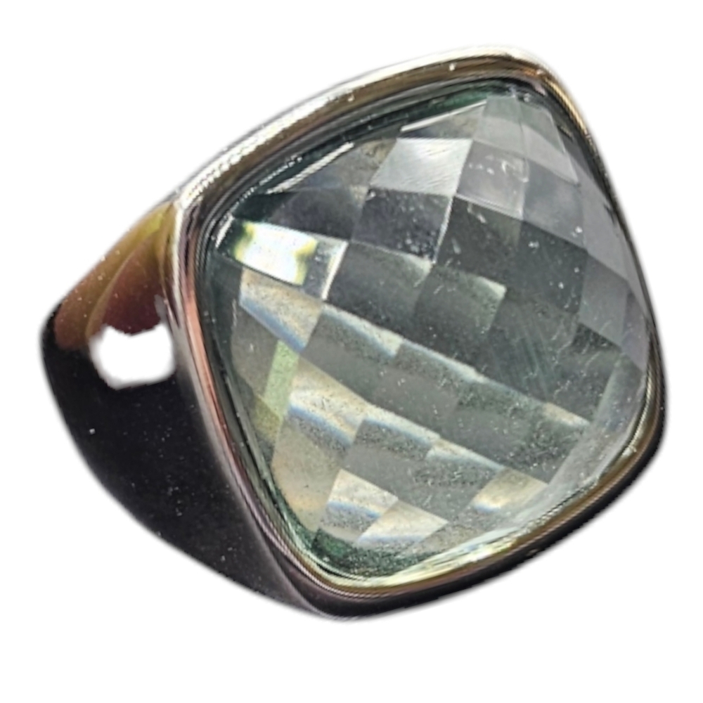 Prasiolite Ring